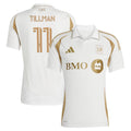 Men's LAFC Timothy Tillman White 2025 Secondary Replica Jersey
