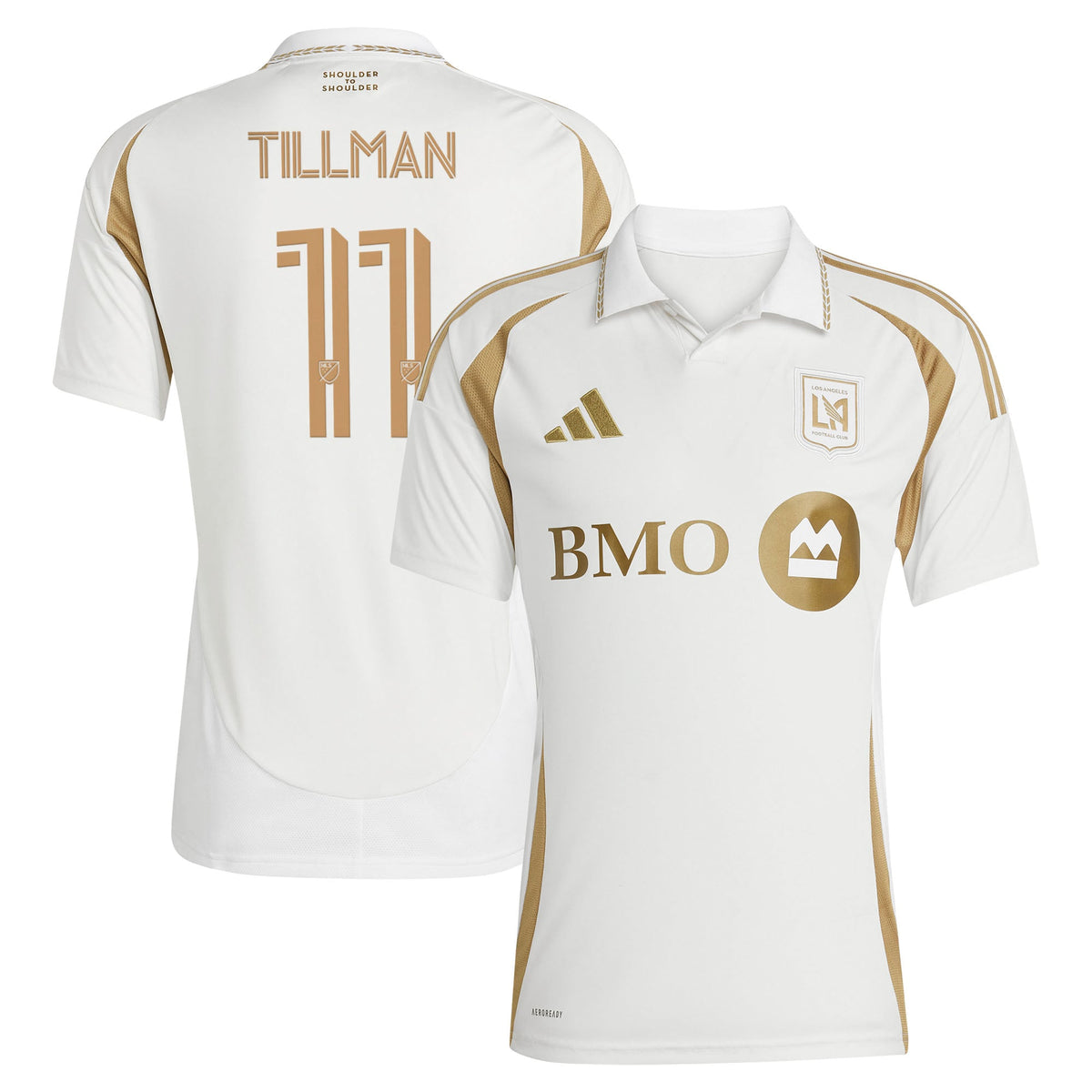 Men's LAFC Timothy Tillman White 2025 Secondary Replica Jersey