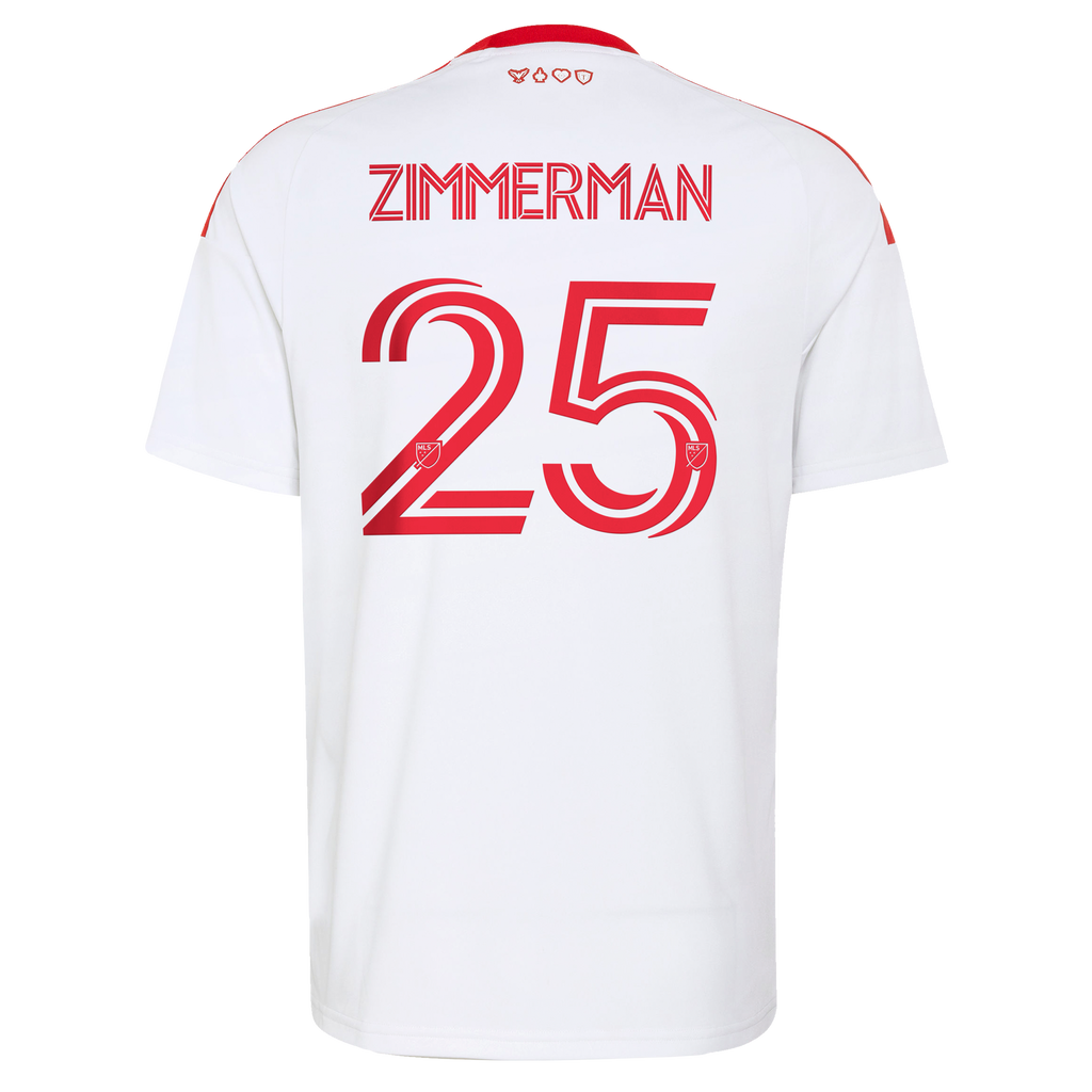 Men's Toronto FC Walker Zimmerman White 2026 Winter Kit Replica Jersey