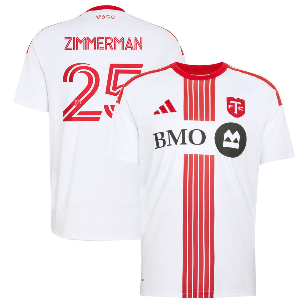 Men's Toronto FC Walker Zimmerman White 2026 Winter Kit Replica Jersey