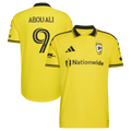 Men's Columbus Crew Wessam Abou Ali Yellow 2026 The Crafted for Excellence Kit On-Field Authentic Patch Jersey