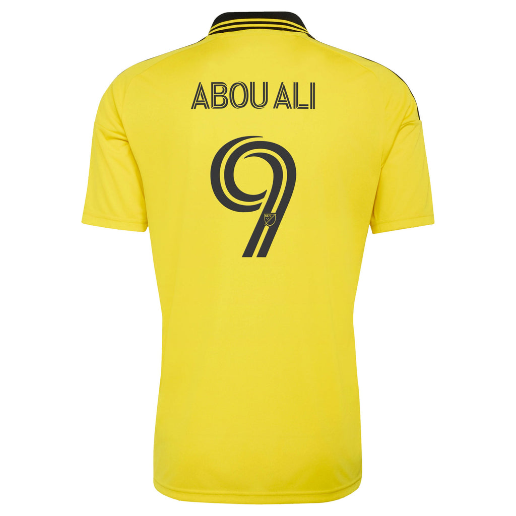 Men's Columbus Crew Wessam Abou Ali Yellow 2026 The Crafted for Excellence Kit Replica Jersey