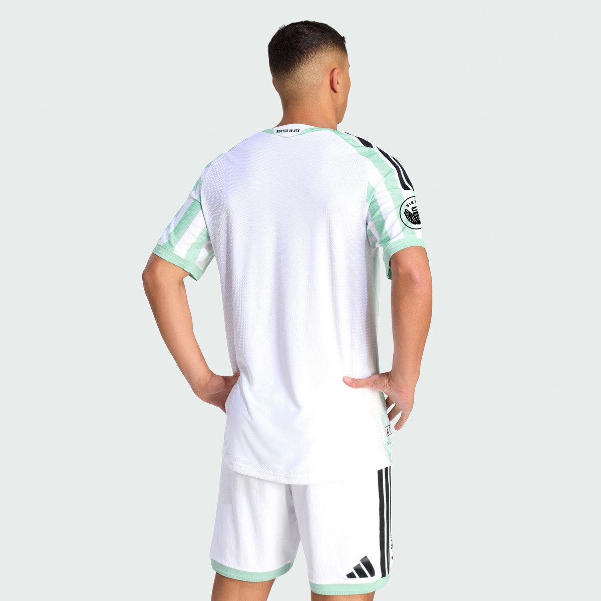 Men's Austin FC White 2026 The Rooted Kit On-Field Authentic Patch Jersey