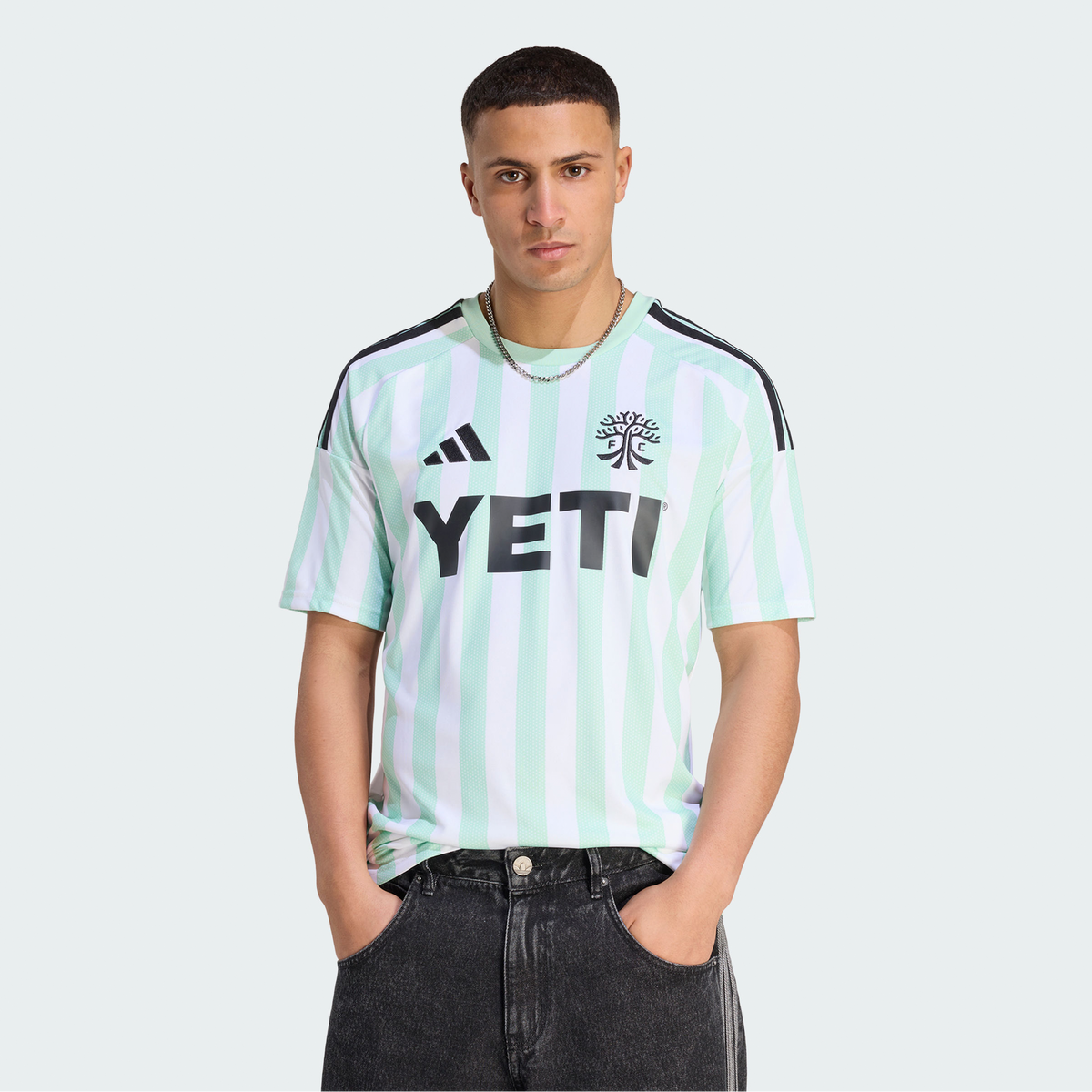 Men's Austin FC White 2026 The Rooted Kit Replica Jersey