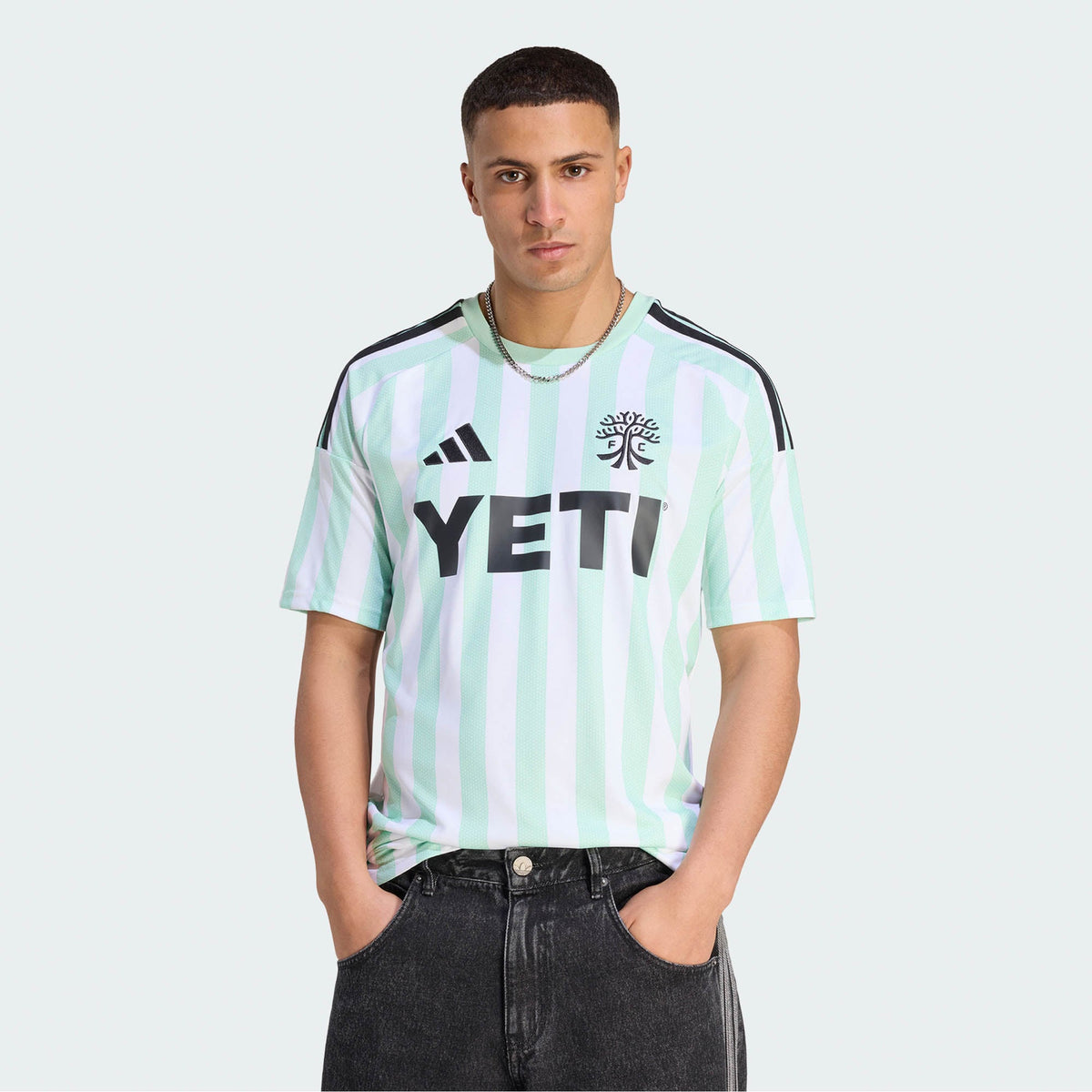 Men's Austin FC White 2026 The Rooted Kit Replica Jersey