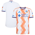 Men's FC Cincinnati White 2026 The Seven Hills Kit On-Field Authentic Patch Jersey