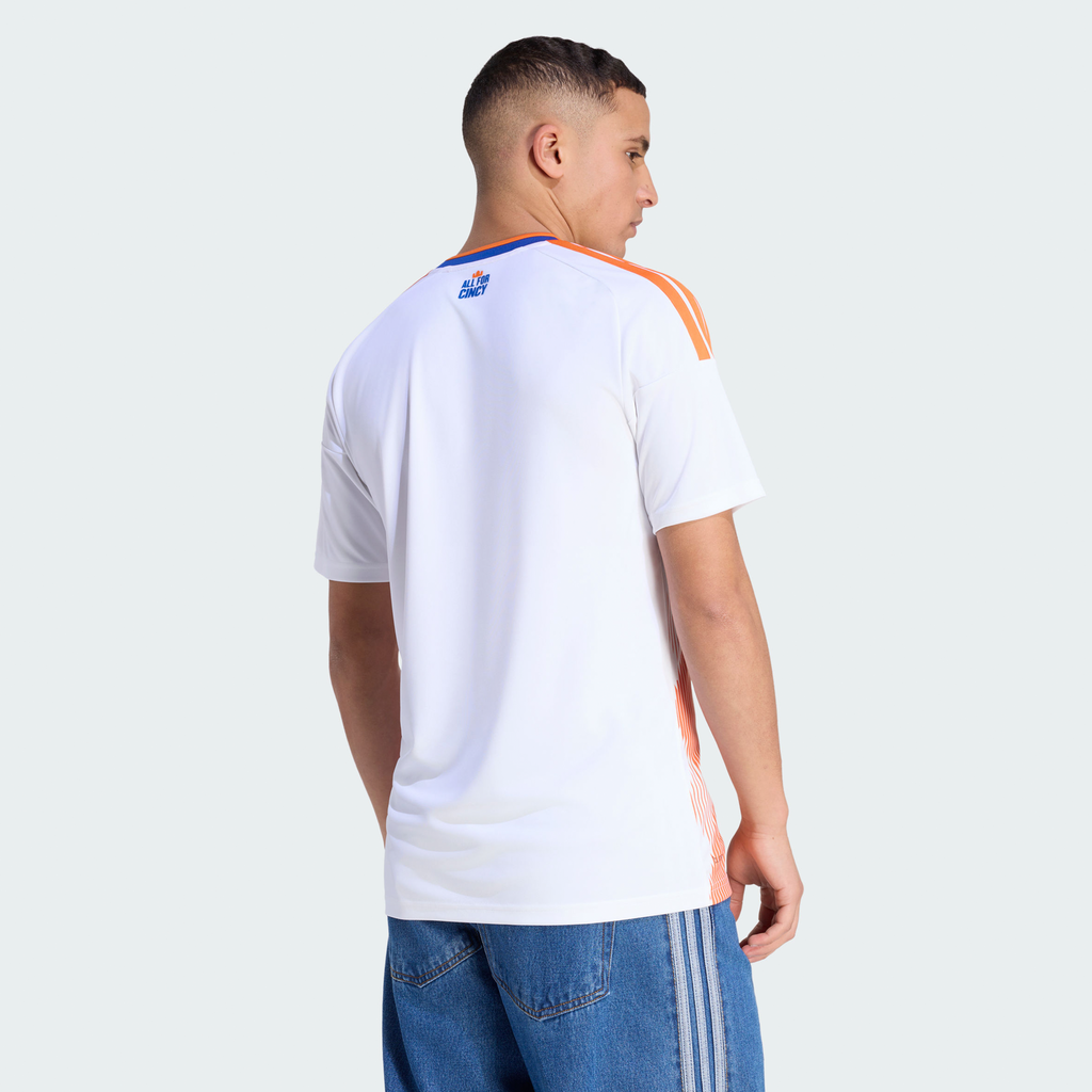 Men's FC Cincinnati White 2026 The Seven Hills Kit Replica Jersey