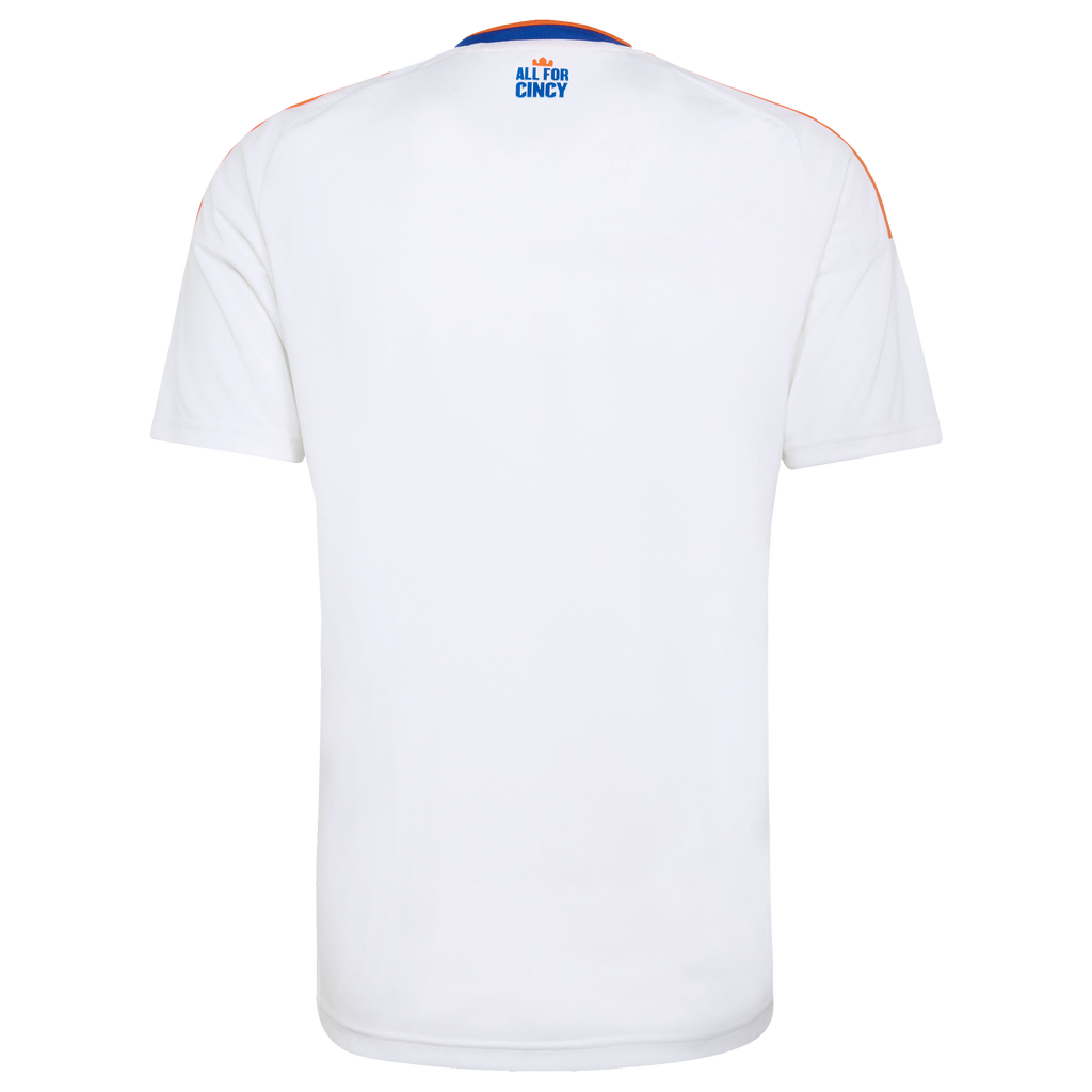 Men's FC Cincinnati White 2026 The Seven Hills Kit Replica Jersey