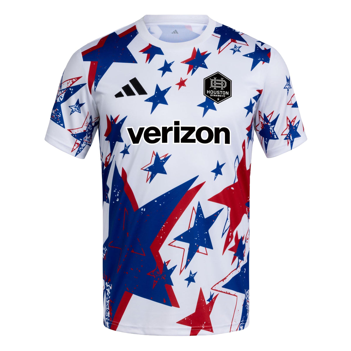 Men's Houston Dynamo FC White Americana Pre-Match Jersey