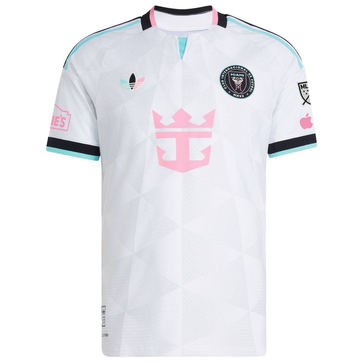 Men's Inter Miami CF White 2026 Third On-Field Authentic Patch Jersey