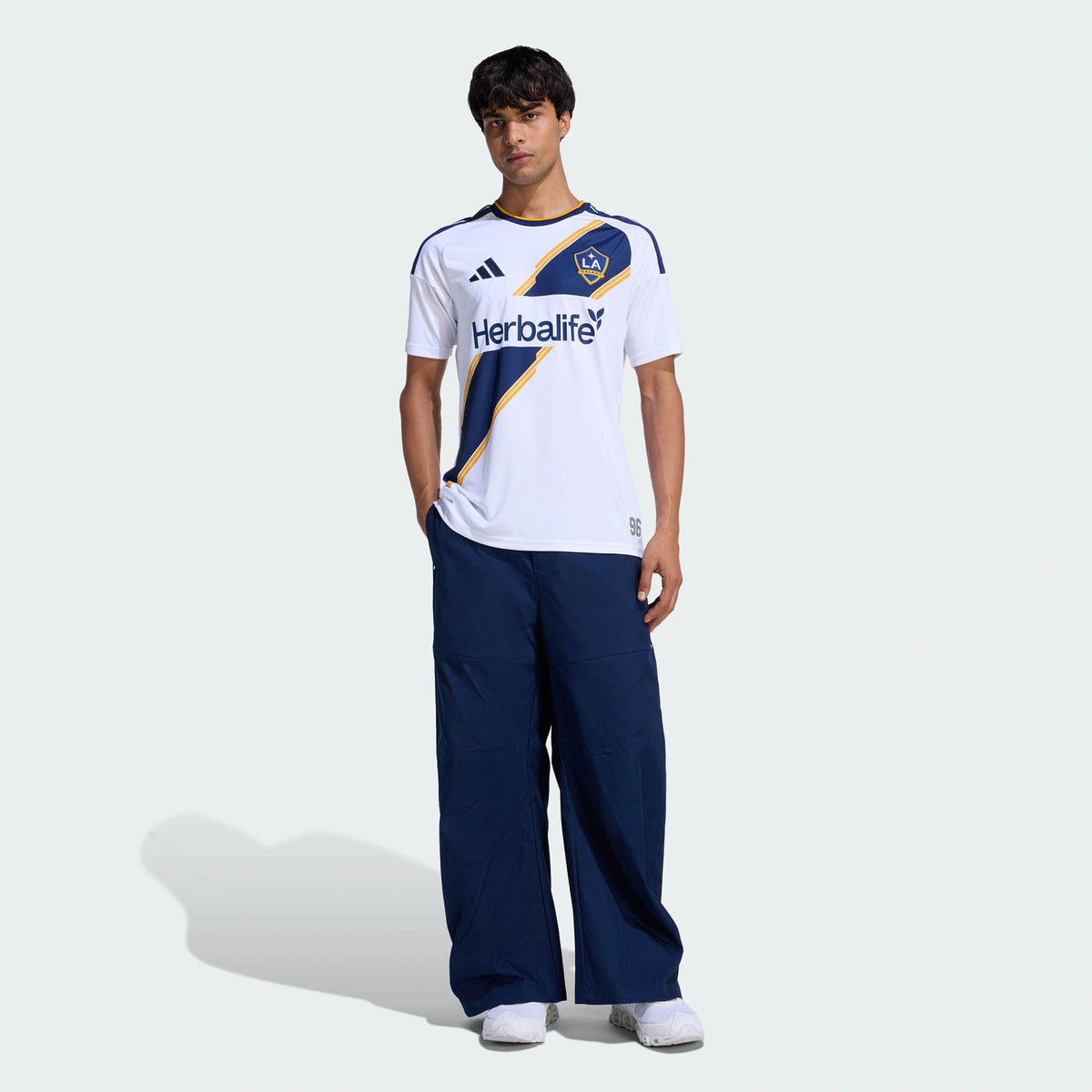 Men's LA Galaxy White 2026 The VeloCITY Kit Replica Jersey