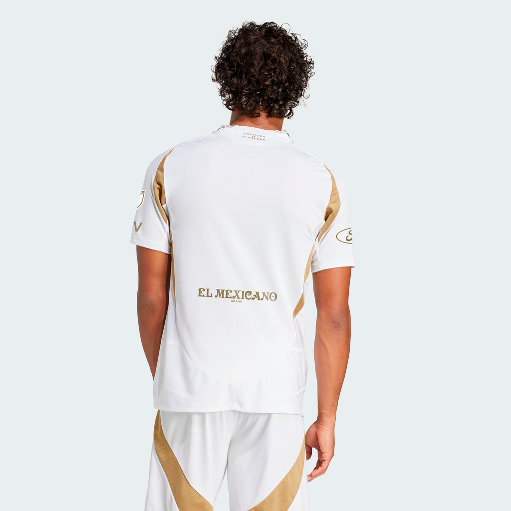 Men's LAFC White 2025 Secondary Authentic Jersey