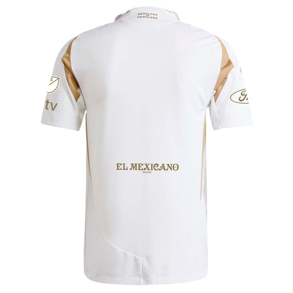 Men's LAFC White 2025 Secondary Authentic Jersey