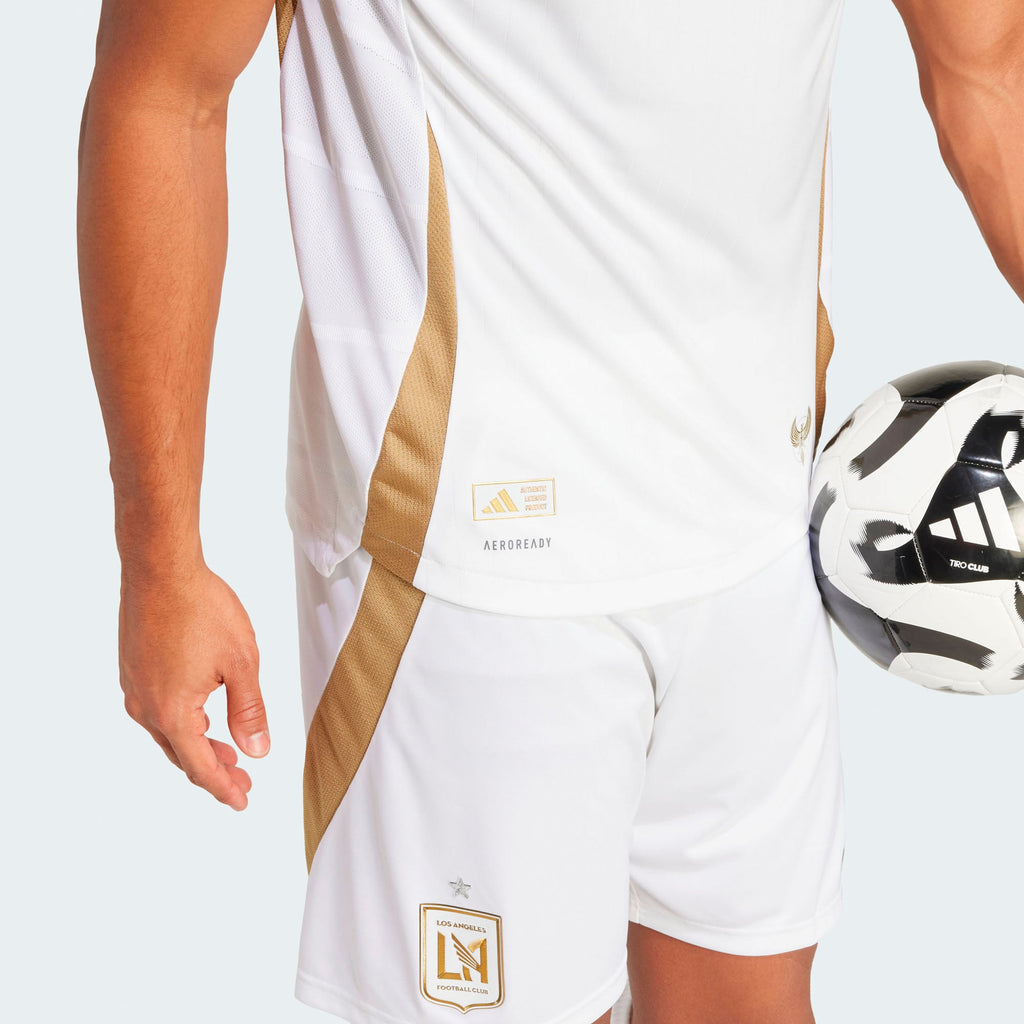 Men's LAFC White 2025 Secondary Authentic Jersey