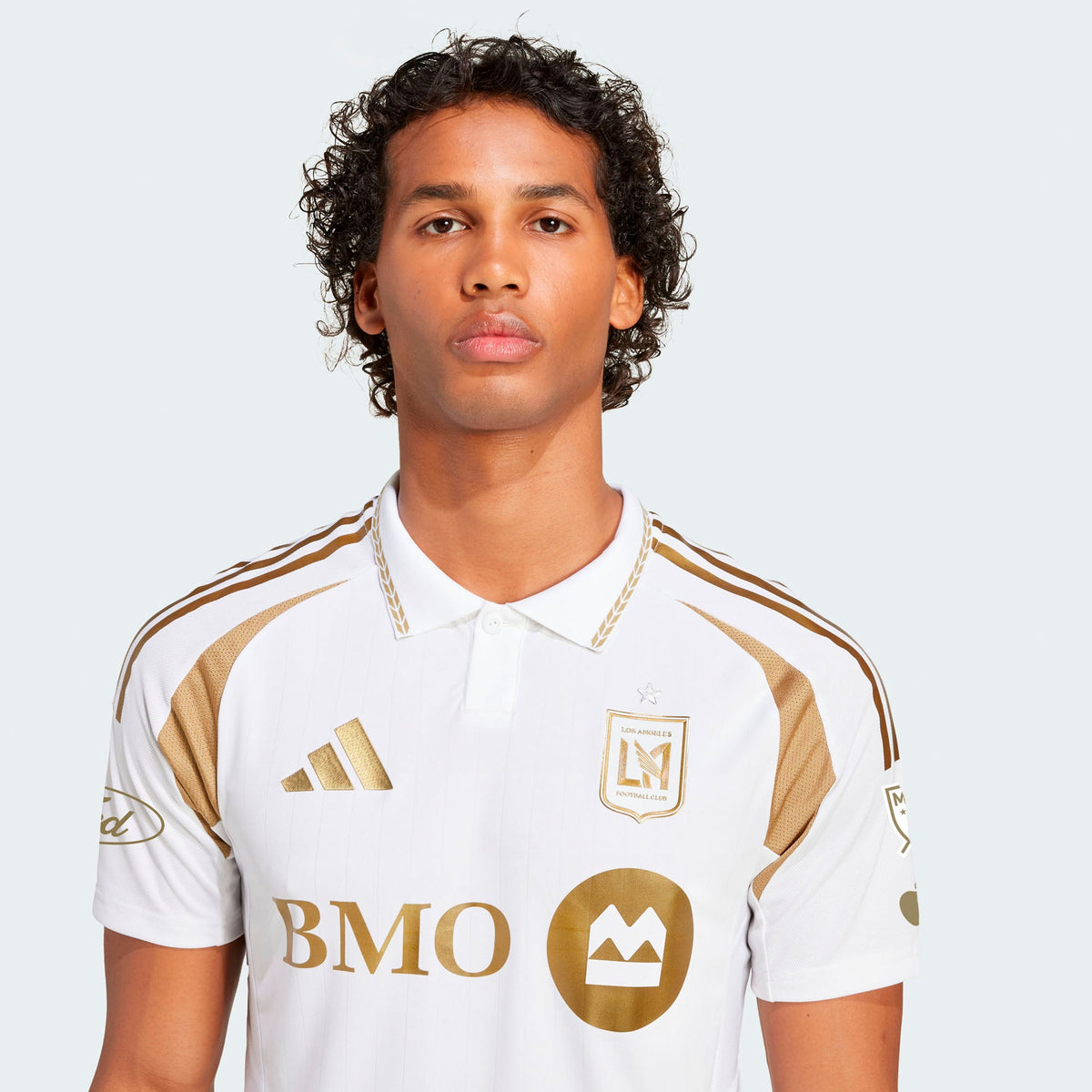 Men's LAFC White 2025 Secondary Authentic Jersey