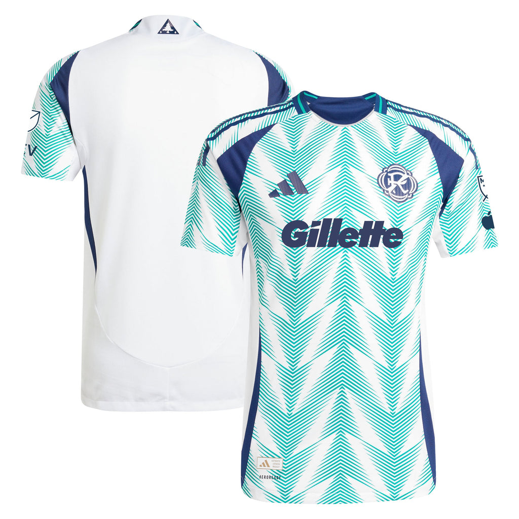 Men's New England Revolution White 2025 Eastern White Pine x Flag of New England Authentic Jersey