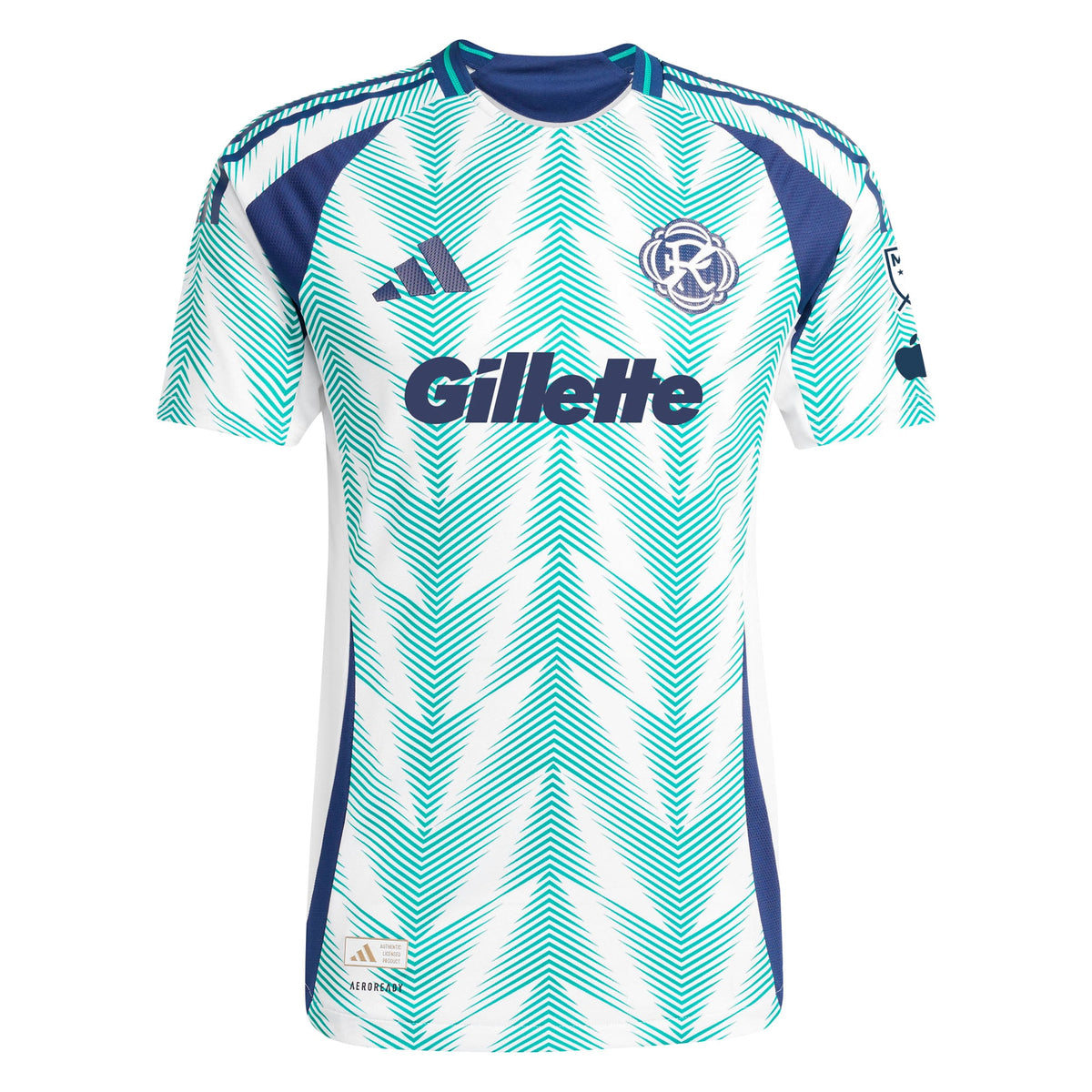 Men's New England Revolution White 2025 Eastern White Pine x Flag of New England Authentic Jersey