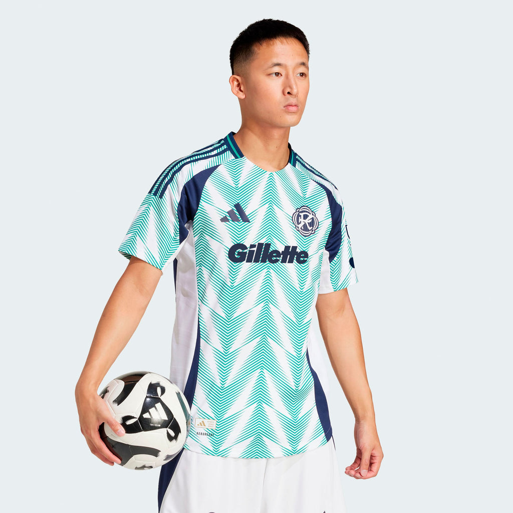 Men's New England Revolution White 2025 Eastern White Pine x Flag of New England Authentic Jersey
