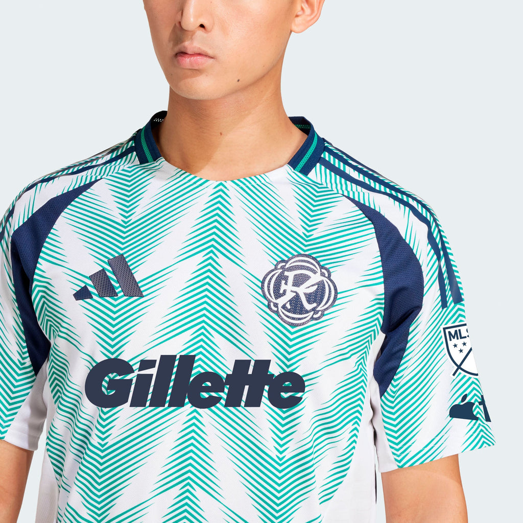 Men's New England Revolution White 2025 Eastern White Pine x Flag of New England Authentic Jersey