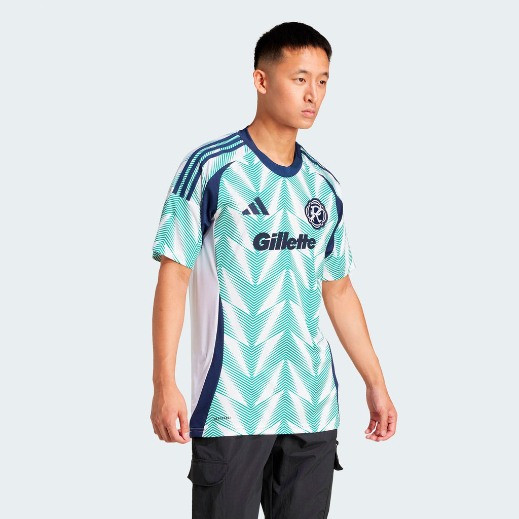 Men's New England Revolution White 2025 Eastern White Pine x Flag of New England Replica Jersey