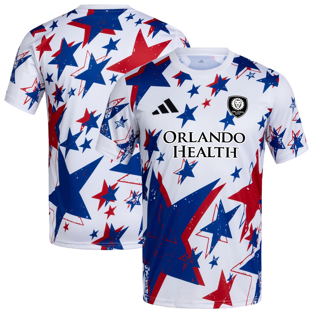 Men's Orlando City SC White 2026 Americana Pre-Match Jersey