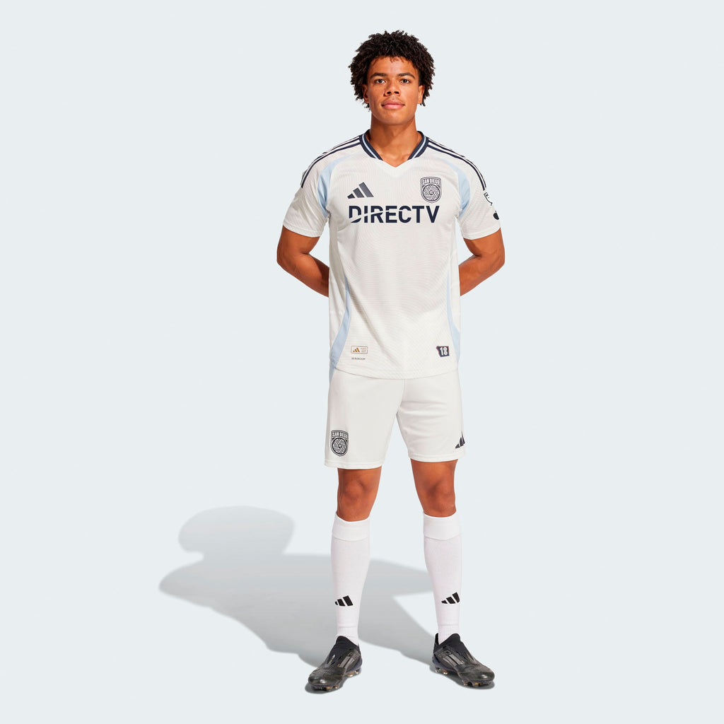 Men's San Diego FC White 2025 Woven Into One Authentic Jersey