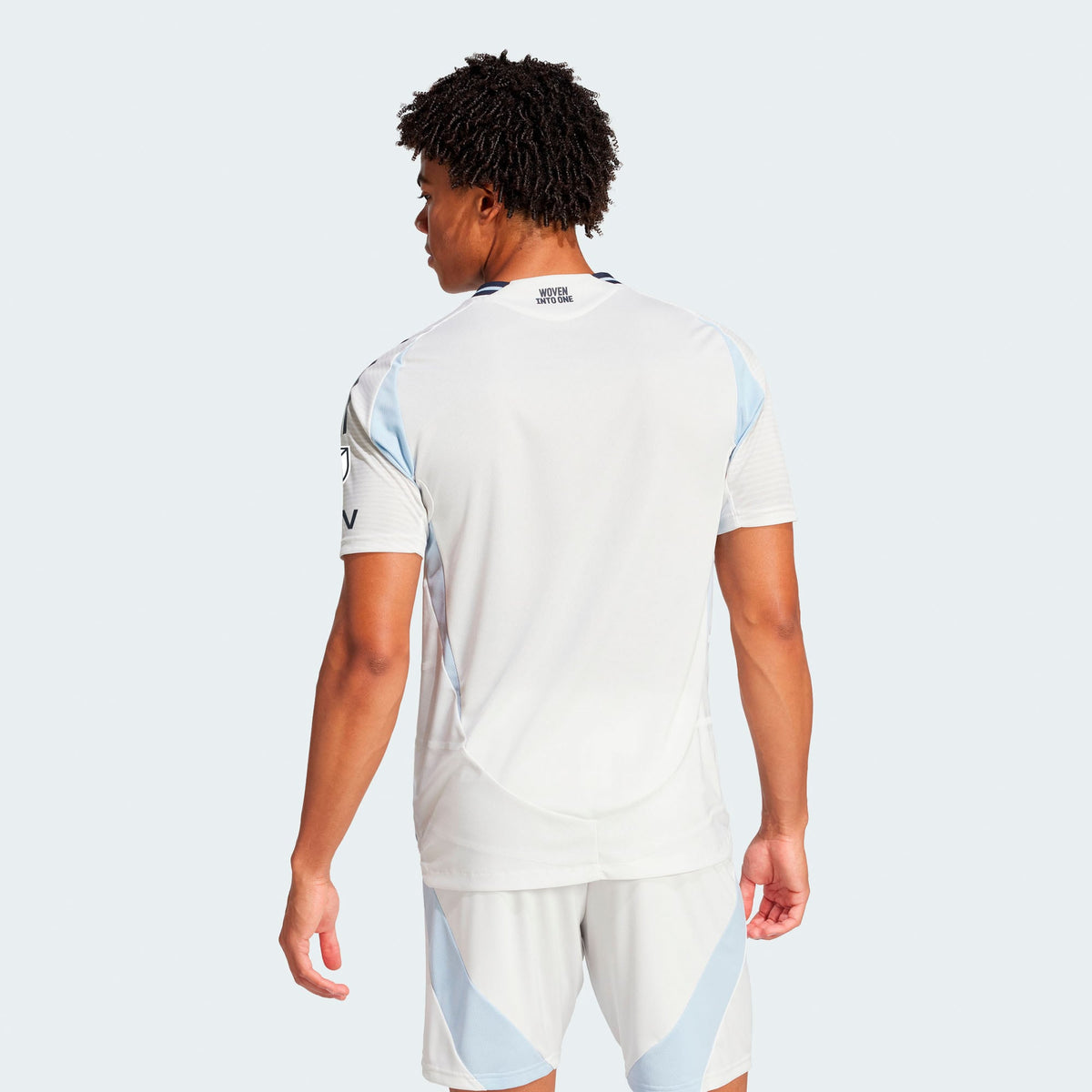 Men's San Diego FC White 2025 Woven Into One Authentic Jersey
