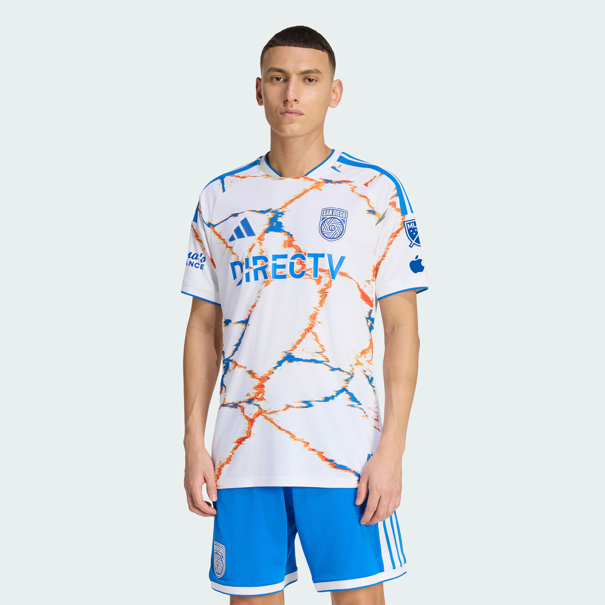 Men's San Diego FC White 2026 Unprecedented Unity Kit On-Field Authentic Patch Jersey
