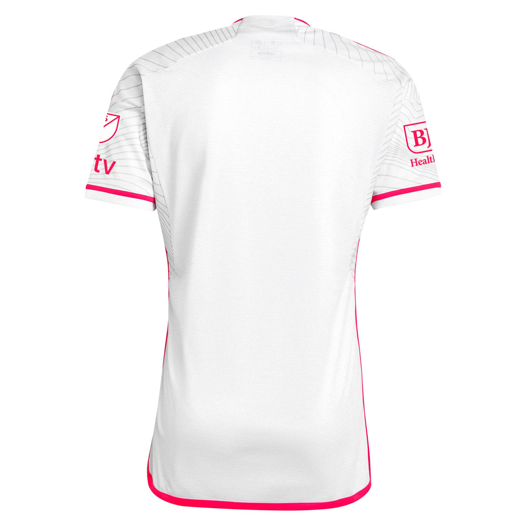 Men's St. Louis City SC White 2024 The Confluence Kit Authentic Jersey