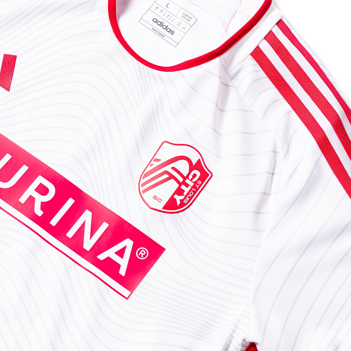 Men's St. Louis City SC White 2024 The Confluence Kit Authentic Jersey