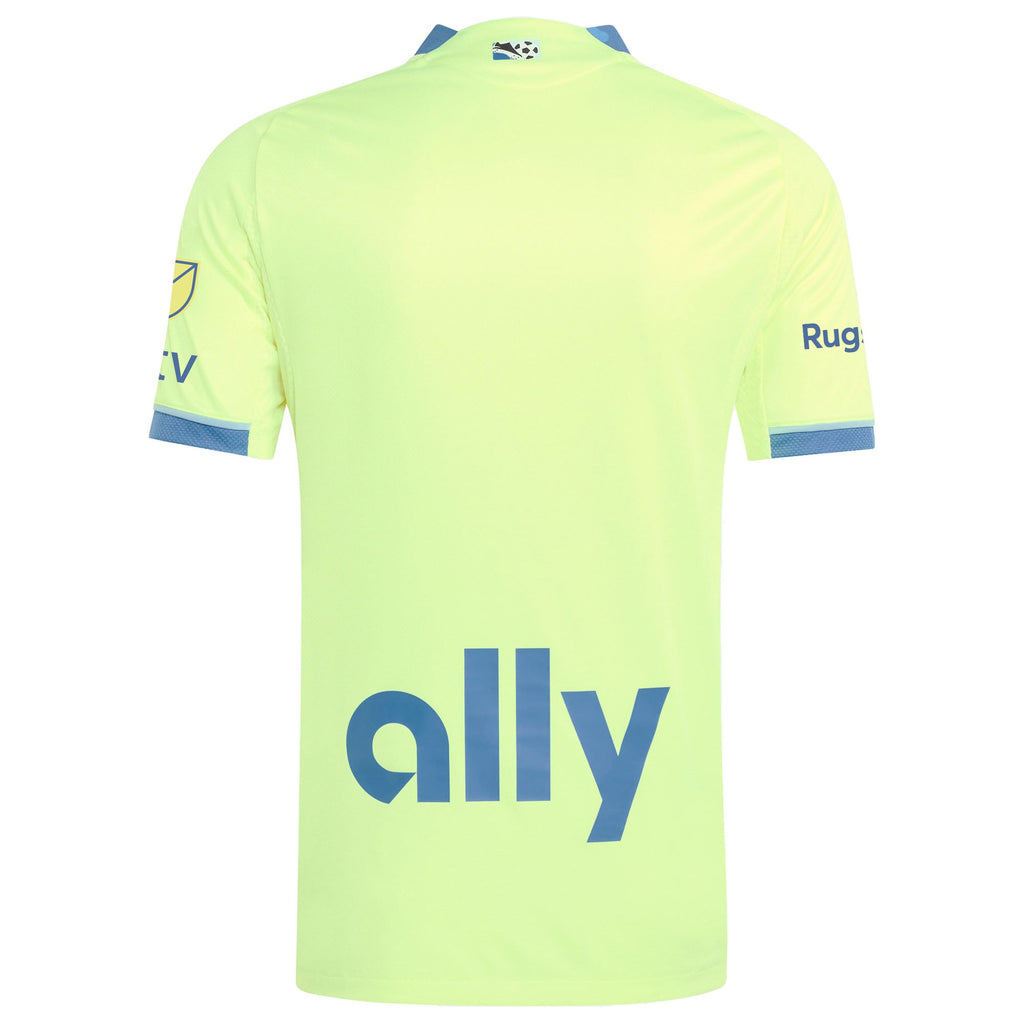 Men's Charlotte FC Yellow 2025 Third Authentic Jersey