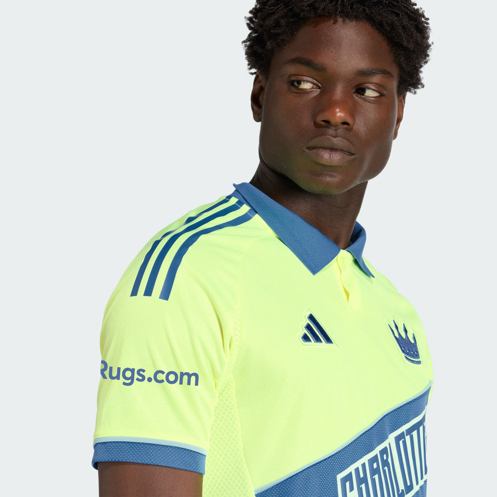 Men's Charlotte FC Yellow 2025 Third Authentic Jersey