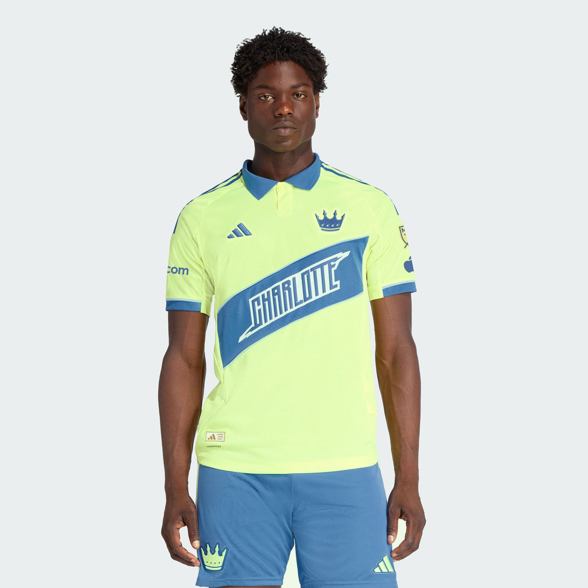 Men's Charlotte FC Yellow 2025 Third Authentic Jersey