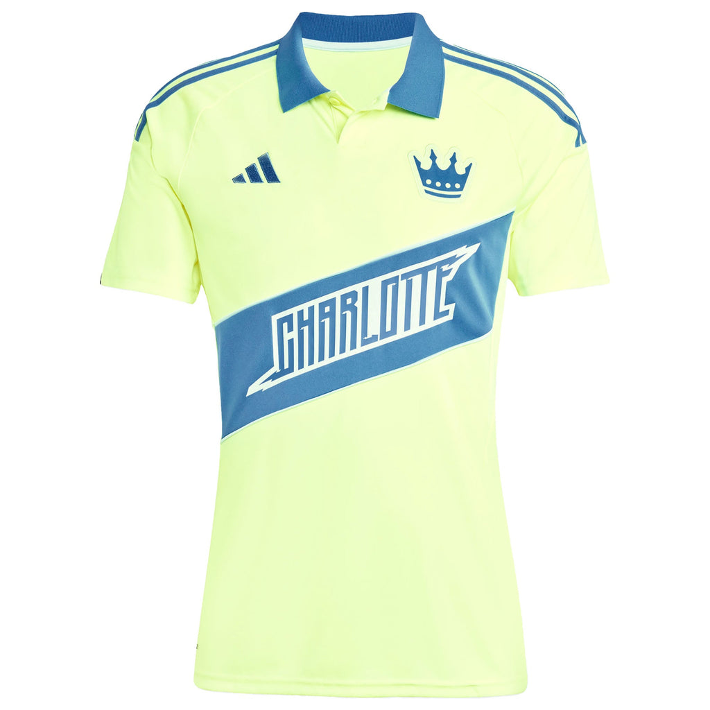 Men's Charlotte FC Yellow 2025 Third Replica Jersey