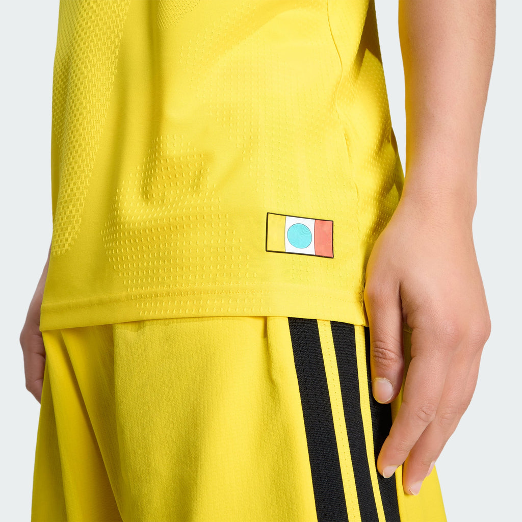 Men's Columbus Crew Yellow 2026 The Crafted for Excellence Kit On-Field Authentic Patch Jersey