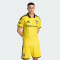 Men's Columbus Crew Yellow 2026 The Crafted for Excellence Kit On-Field Authentic Patch Jersey
