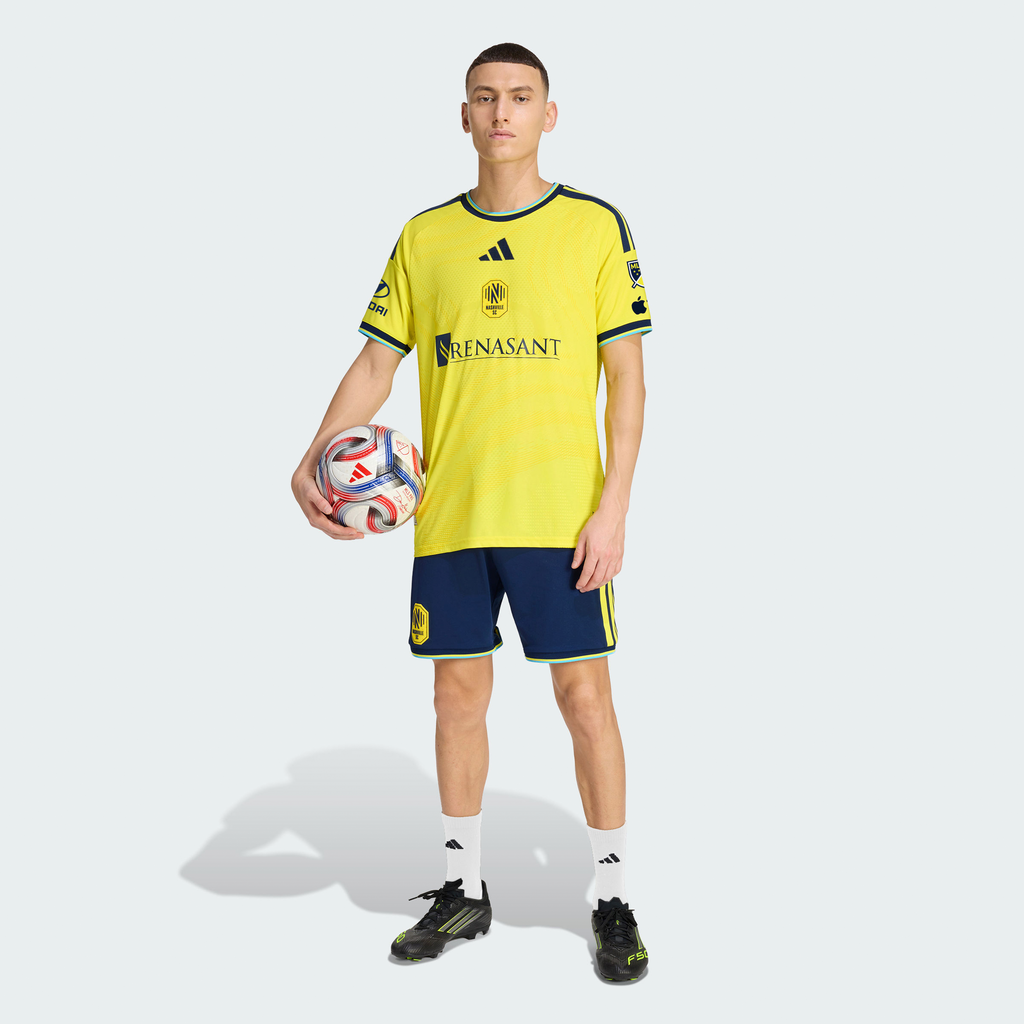Men's Nashville SC Yellow 2026 The Reverb Kit On-Field Authentic Patch Jersey