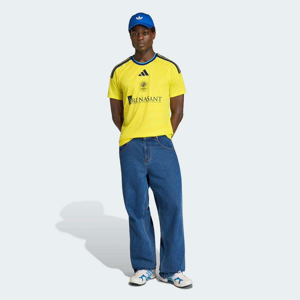 Men's Nashville SC Yellow 2026 The Reverb Kit Replica Jersey