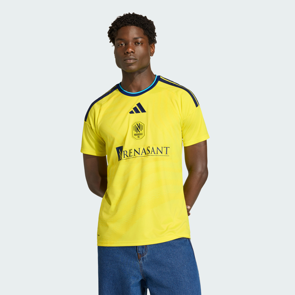 Men's Nashville SC Yellow 2026 The Reverb Kit Replica Jersey