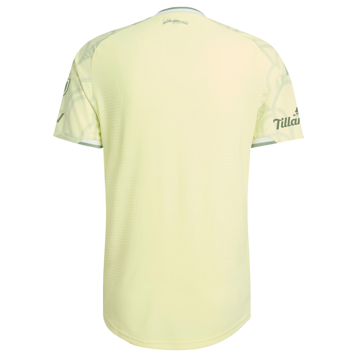 Men's Portland Timbers Yellow 2026 Civic Stadium Kit On-Field Authentic Patch Jersey