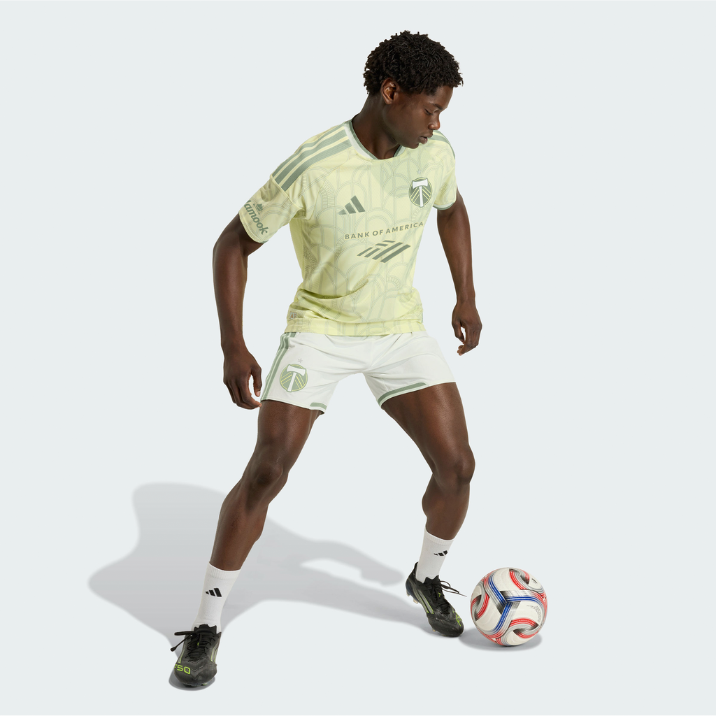 Men's Portland Timbers Yellow 2026 Civic Stadium Kit On-Field Authentic Patch Jersey