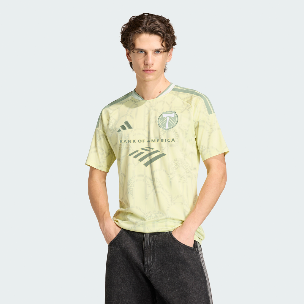 Men's Portland Timbers Yellow 2026 Civic Stadium Kit Replica Jersey
