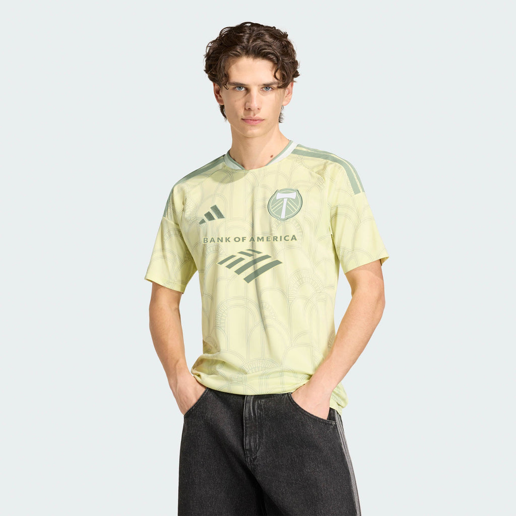Men's Portland Timbers Yellow 2026 Civic Stadium Kit Replica Jersey