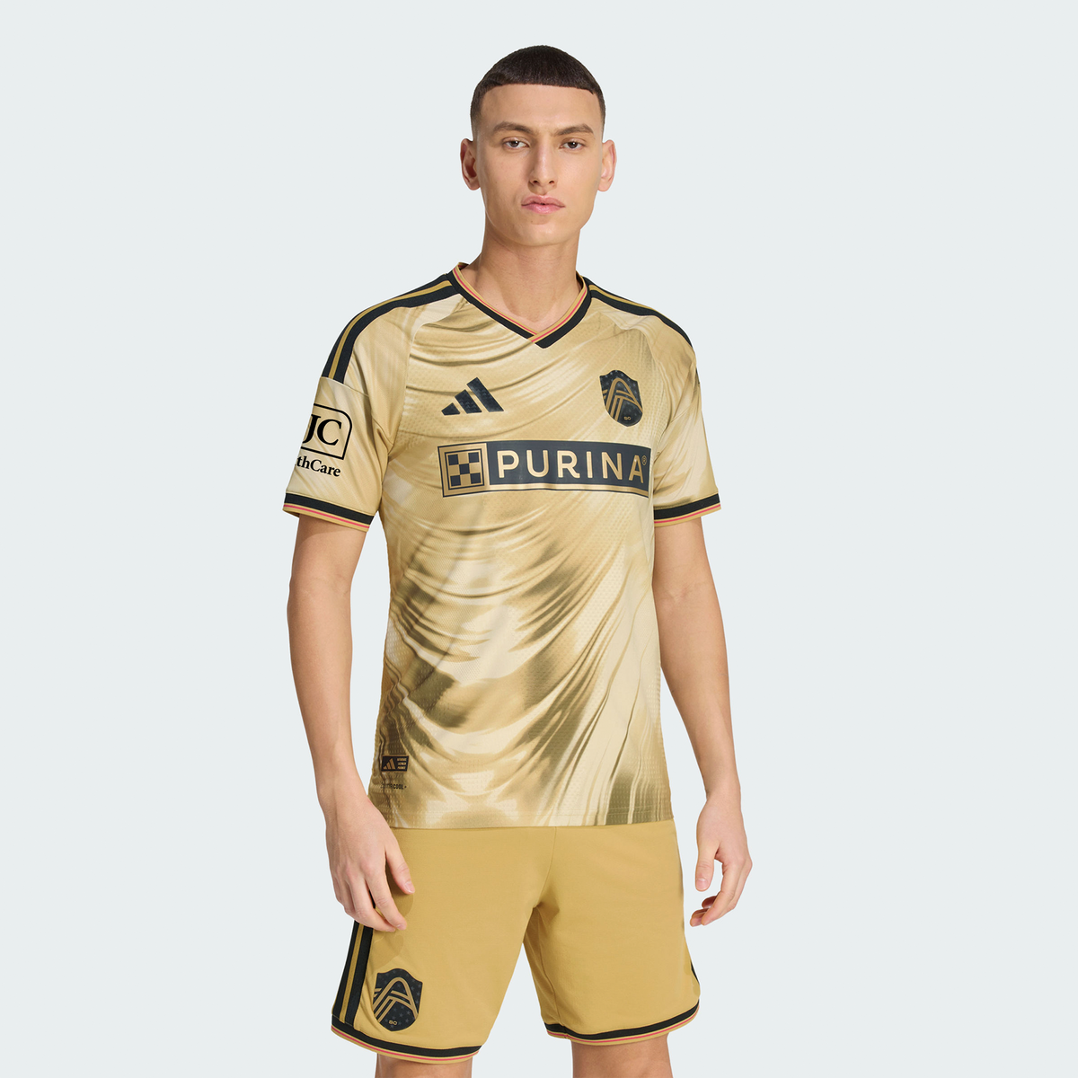 Men's St. Louis CITY SC Yellow 2026 The Tina Turner Kit On-Field Authentic Patch Jersey