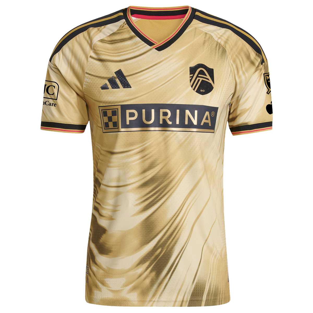Men's St. Louis CITY SC Yellow 2026 The Tina Turner Kit On-Field Authentic Patch Jersey