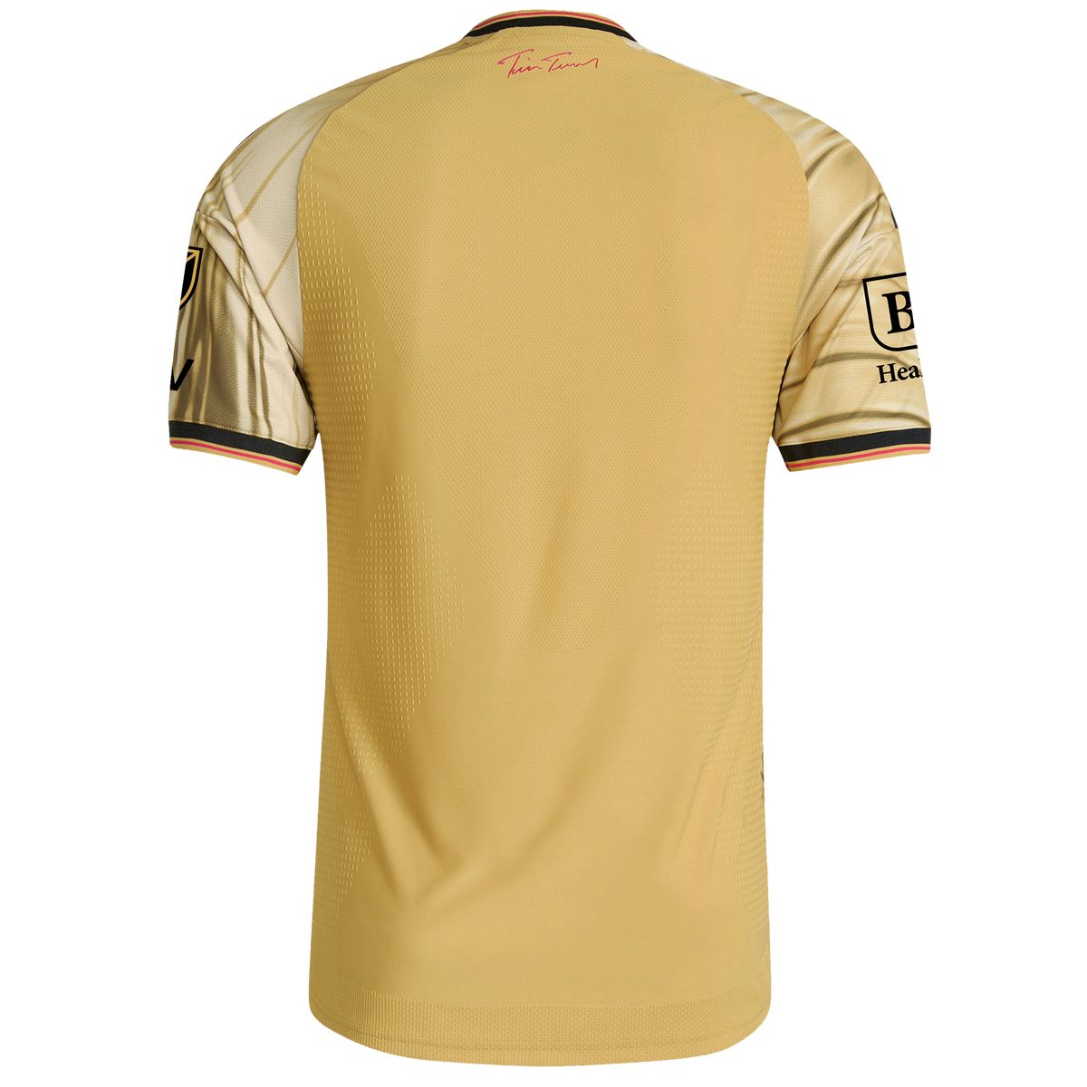 Men's St. Louis CITY SC Yellow 2026 The Tina Turner Kit On-Field Authentic Patch Jersey