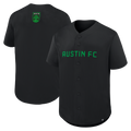Men's Austin FC Black Maximum Intensity Button-Up Jersey