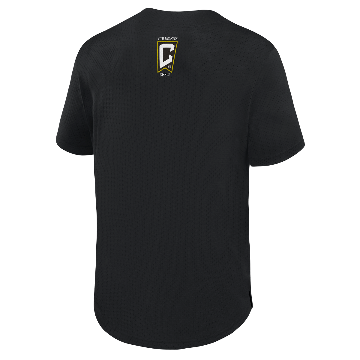 Men's Columbus Crew Black Maximum Intensity Button-Up Jersey