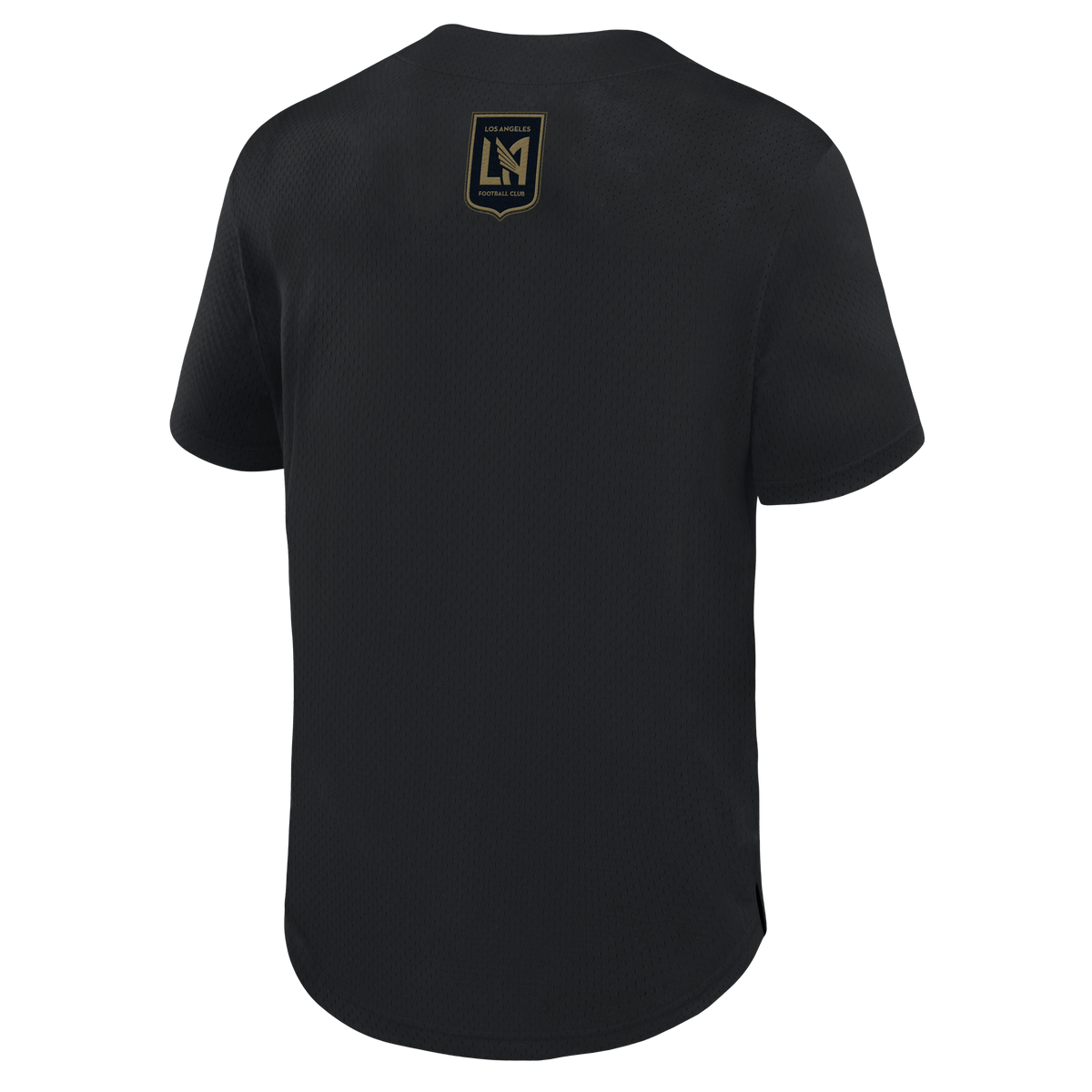 Men's LAFC Black Maximum Intensity Button-Up Jersey