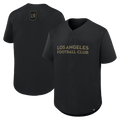 Men's LAFC Black Maximum Intensity Button-Up Jersey